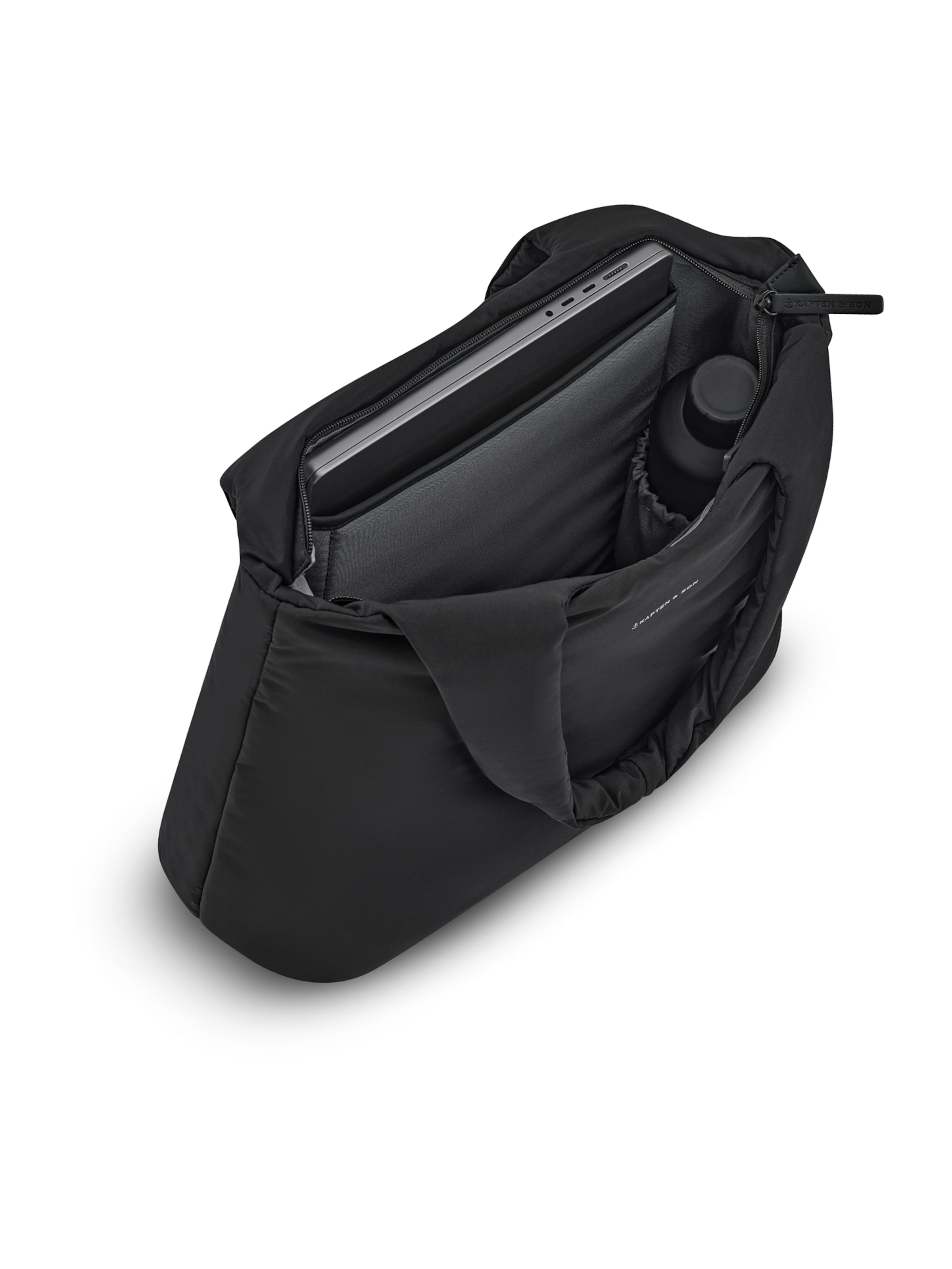 Borsa a spalla 'Skara' di Kapten & Son in nero