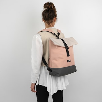 LARKSON Sportsrygsæk 'Tammo Bike' i pink: forside