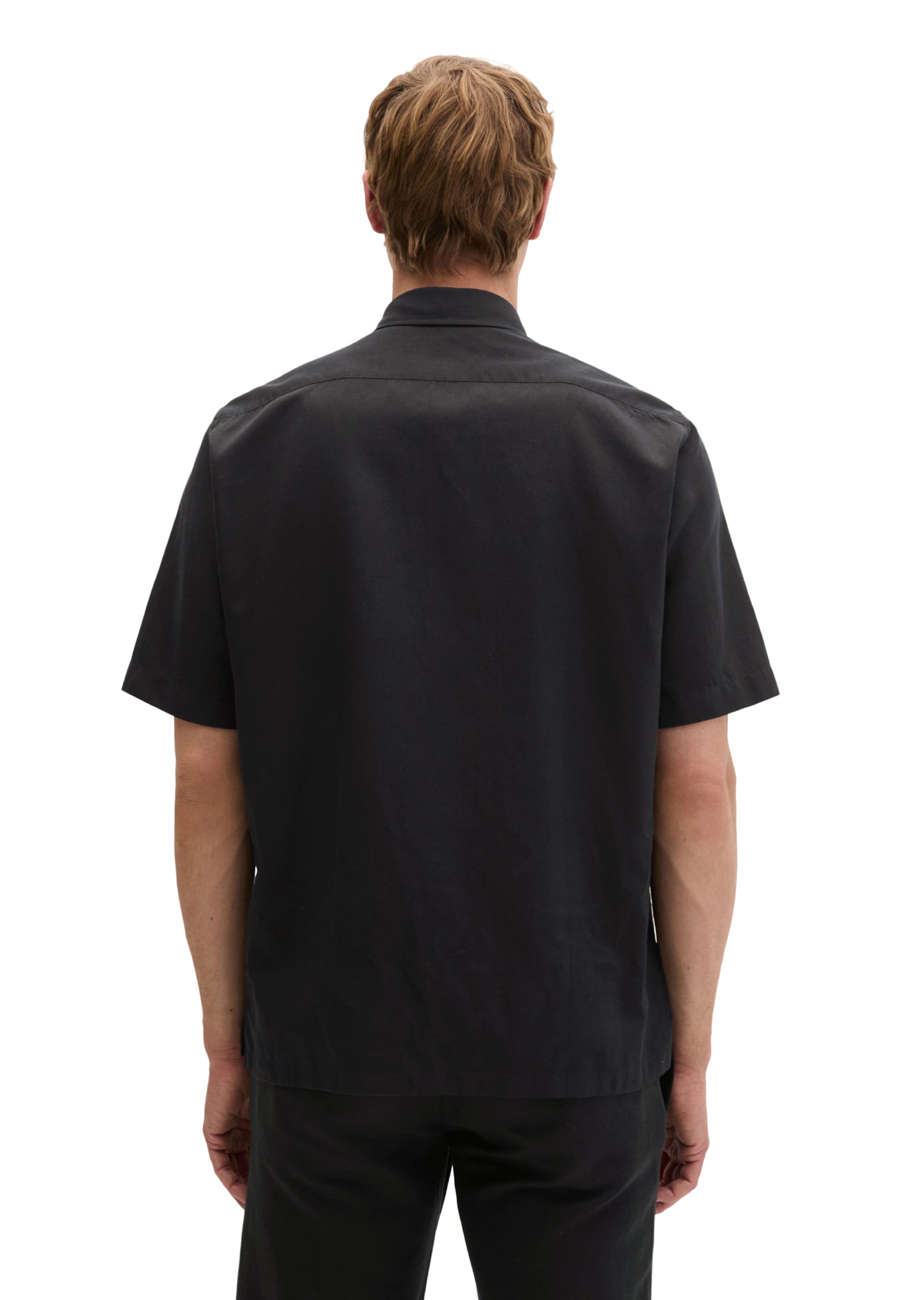 Marc O'Polo Regular Fit Hemd in Schwarz
