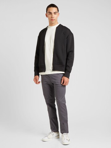Calvin Klein Slimfit Chino hlače | siva barva