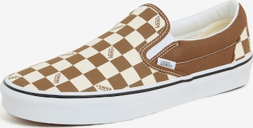 ruda VANS Batai be raištelių 'Classic': priekis