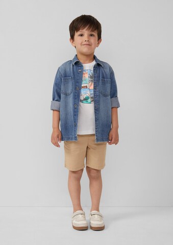 Coupe regular Chemise s.Oliver en bleu : devant