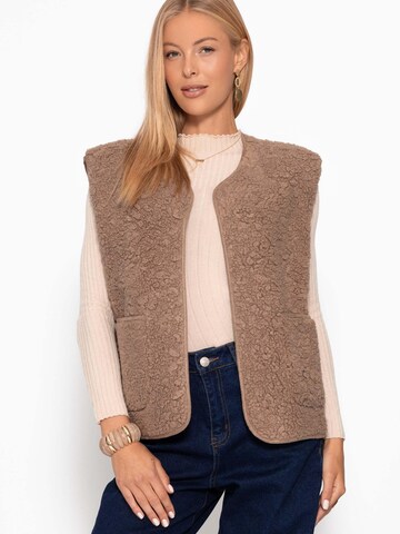 SASSYCLASSY Vest in Brown