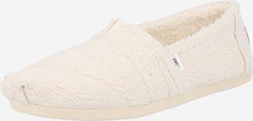 TOMS Espadrile 'ALPARGATA' | bež barva: sprednja stran