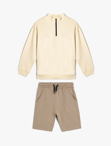 Koton Set in Beige: front