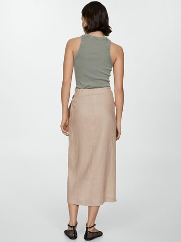 MANGO Rok in Beige