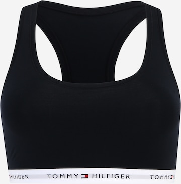 Bustieră Sutien 'Icons' de la Tommy Hilfiger Underwear Plus pe albastru: față