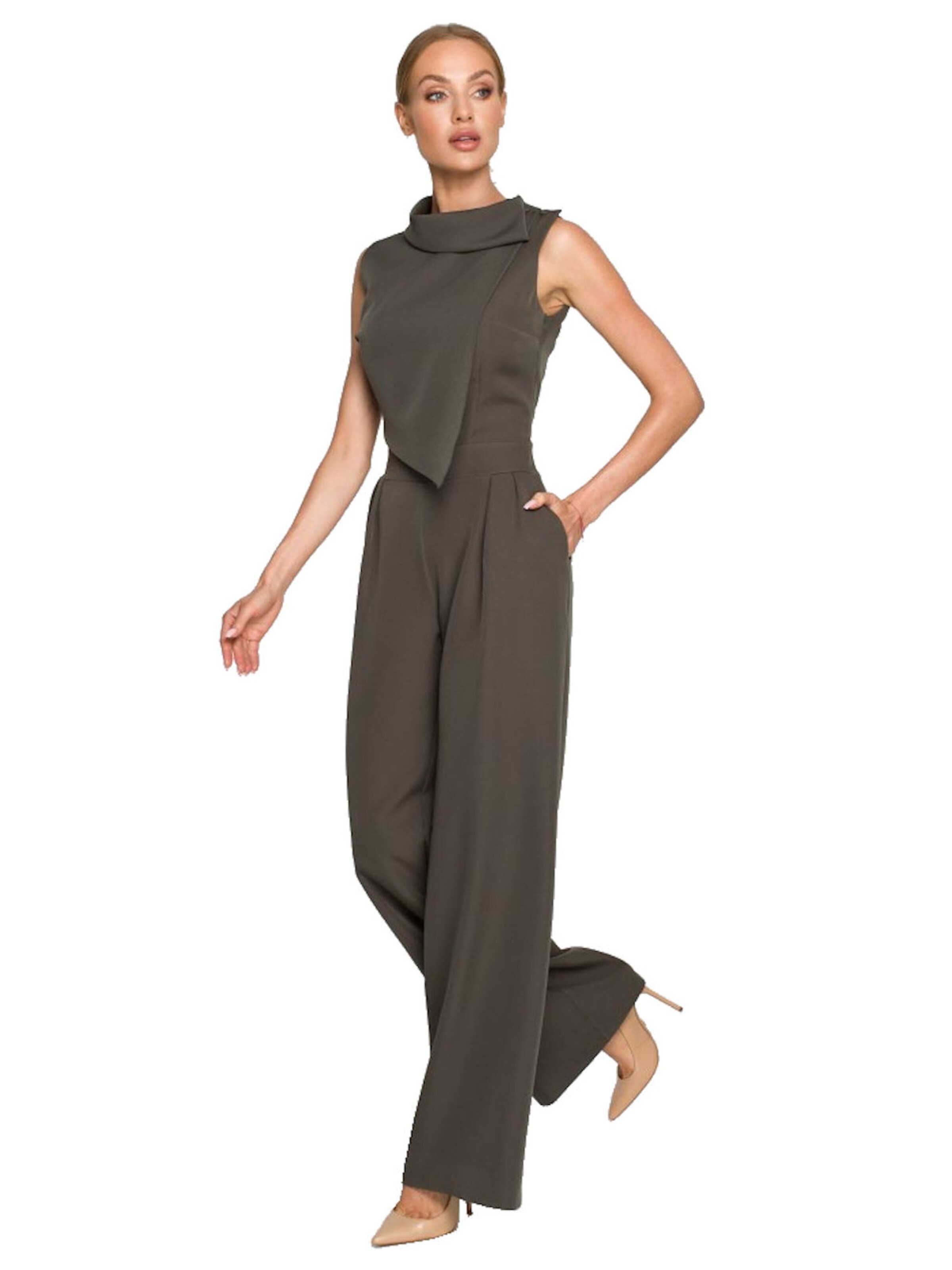 Numoco Jumpsuit 'Overall Bella' in Green