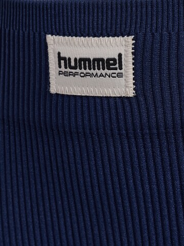 Hummel Slimfit Sportsbukser i blå