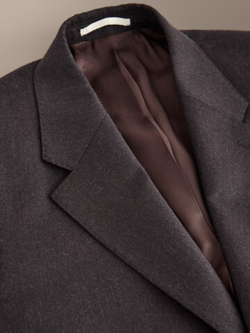 Next Slim Fit Forretningsjakke 'Signature' i brun