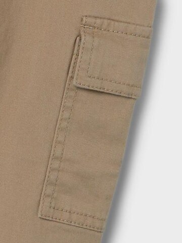 NAME IT Tapered Trousers 'Ben' in Brown