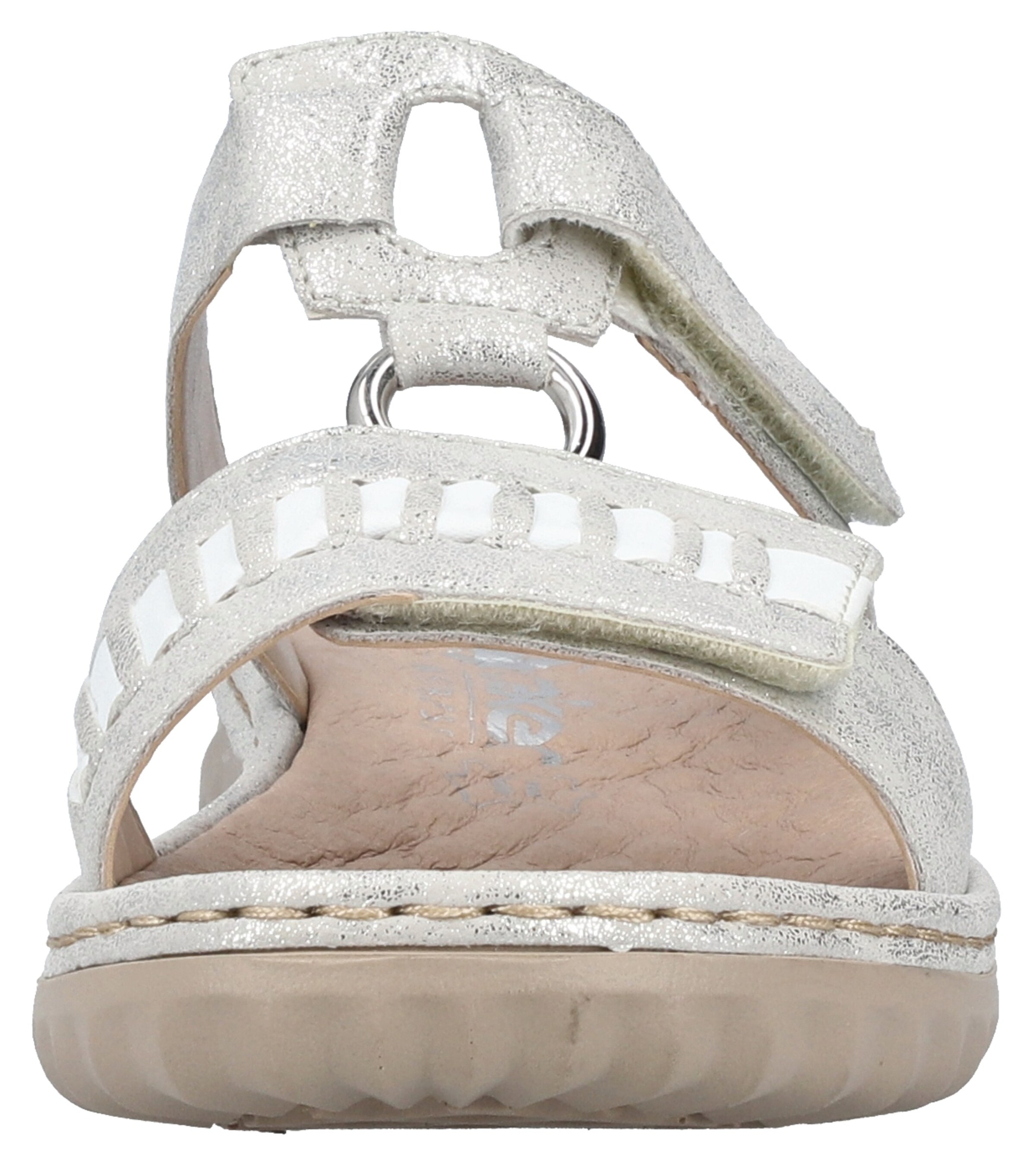 Rieker Pantolette in Silber