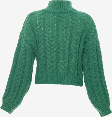 MYMO Пуловер в зелено
