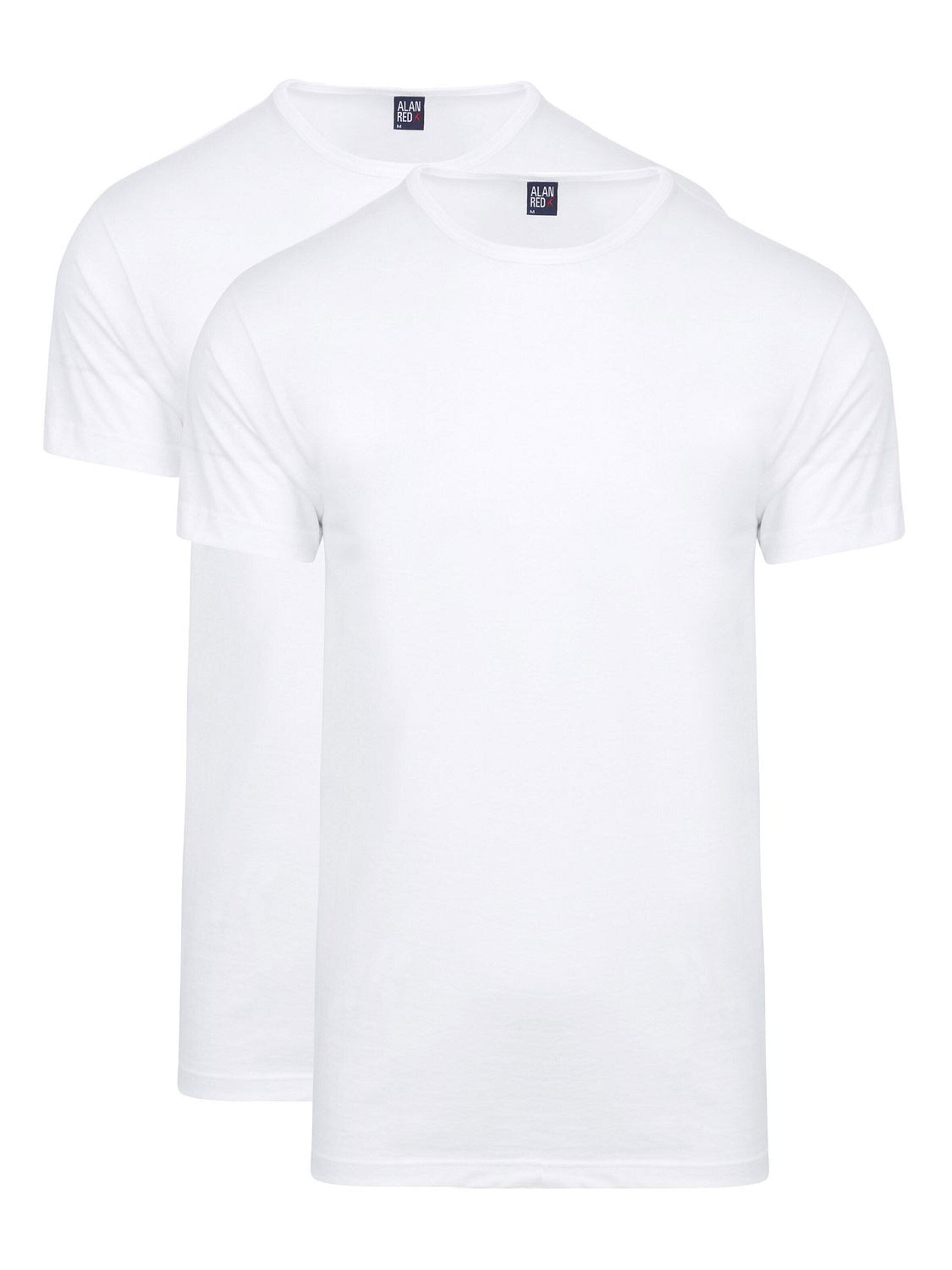 alan red Shirt 'Derby'‌‌‌‌‌‌‌‌ in Weiß: Vorderseite