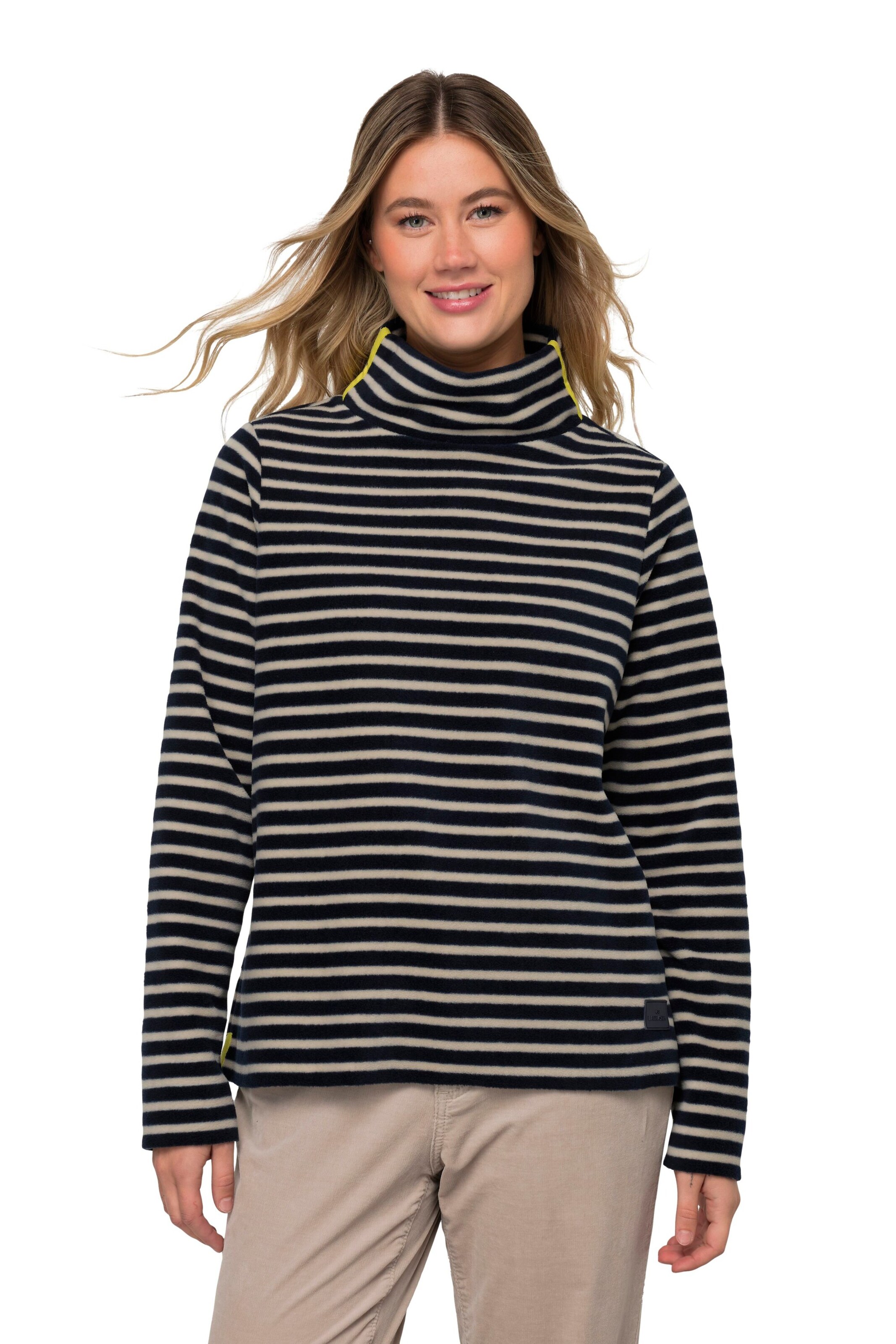 LAURASØN Sweatshirt in Beige: front