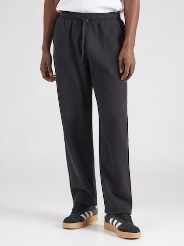 Abercrombie & Fitch Loosefit Kalhoty – černá: přední strana