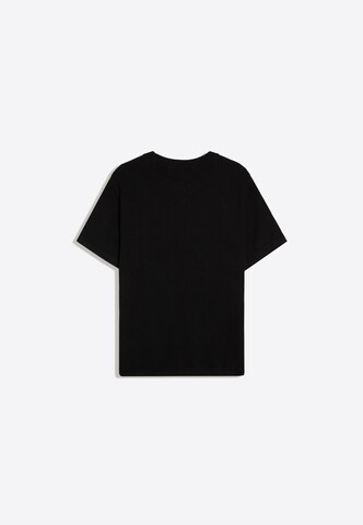 T-Shirt Bershka en noir