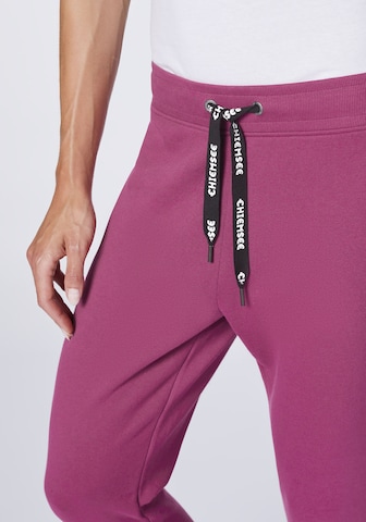CHIEMSEE Tapered Hose in Lila