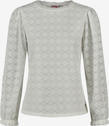 SPIETH & WENSKY Blouse 'Kiara' in Wit: voorkant