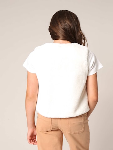 Gilet 'FUZZY' Deeluxe en blanc