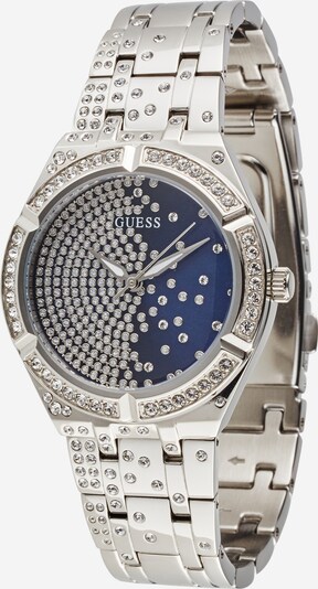 GUESS Uhr in blau / silber, Produktansicht