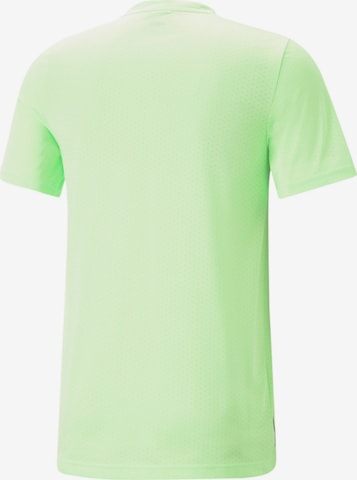 PUMA قميص عملي 'Fav Blaster' بلون أخضر