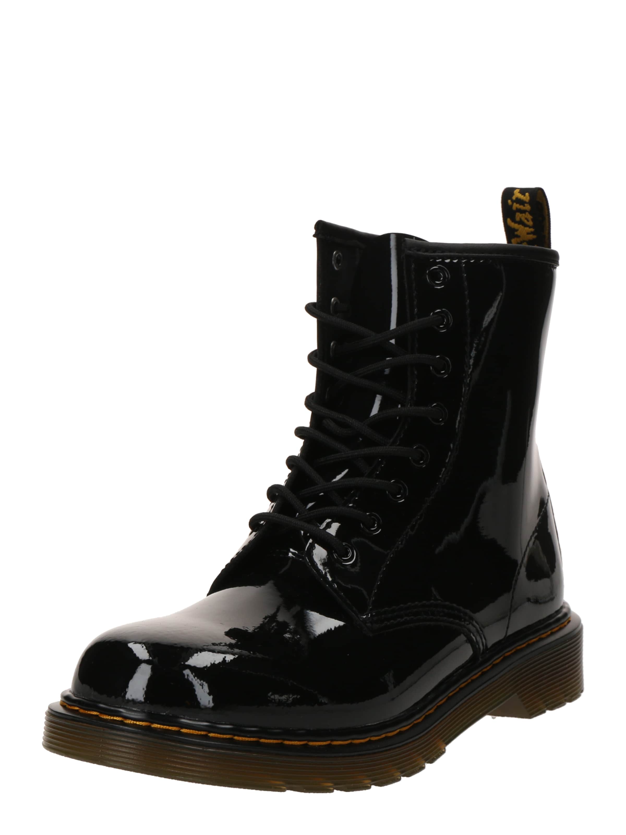 Dr. Martens Ботуши '1460' в черно: отпред