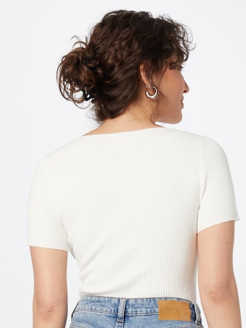 Abercrombie & Fitch - Camisa body em branco