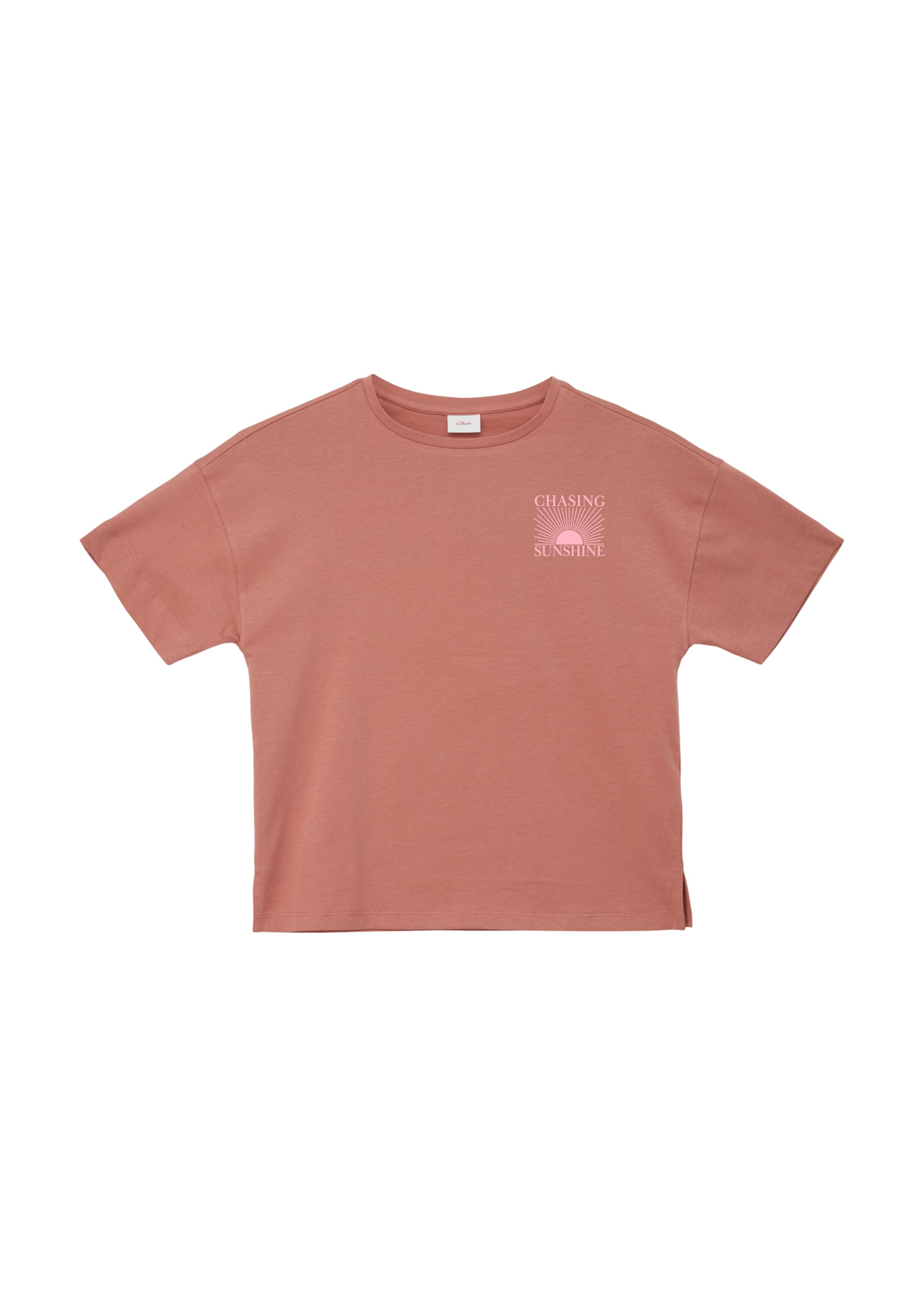 T-Shirt s.Oliver en rouge : devant