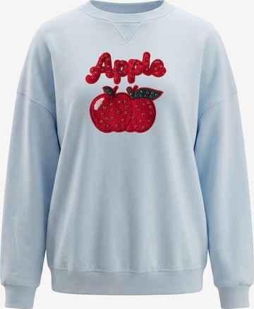 MYMO - Sweatshirt em azul: frente