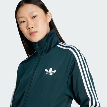 ADIDAS ORIGINALS - Casaco em moletão 'Adicolor Classic Firebird' em verde