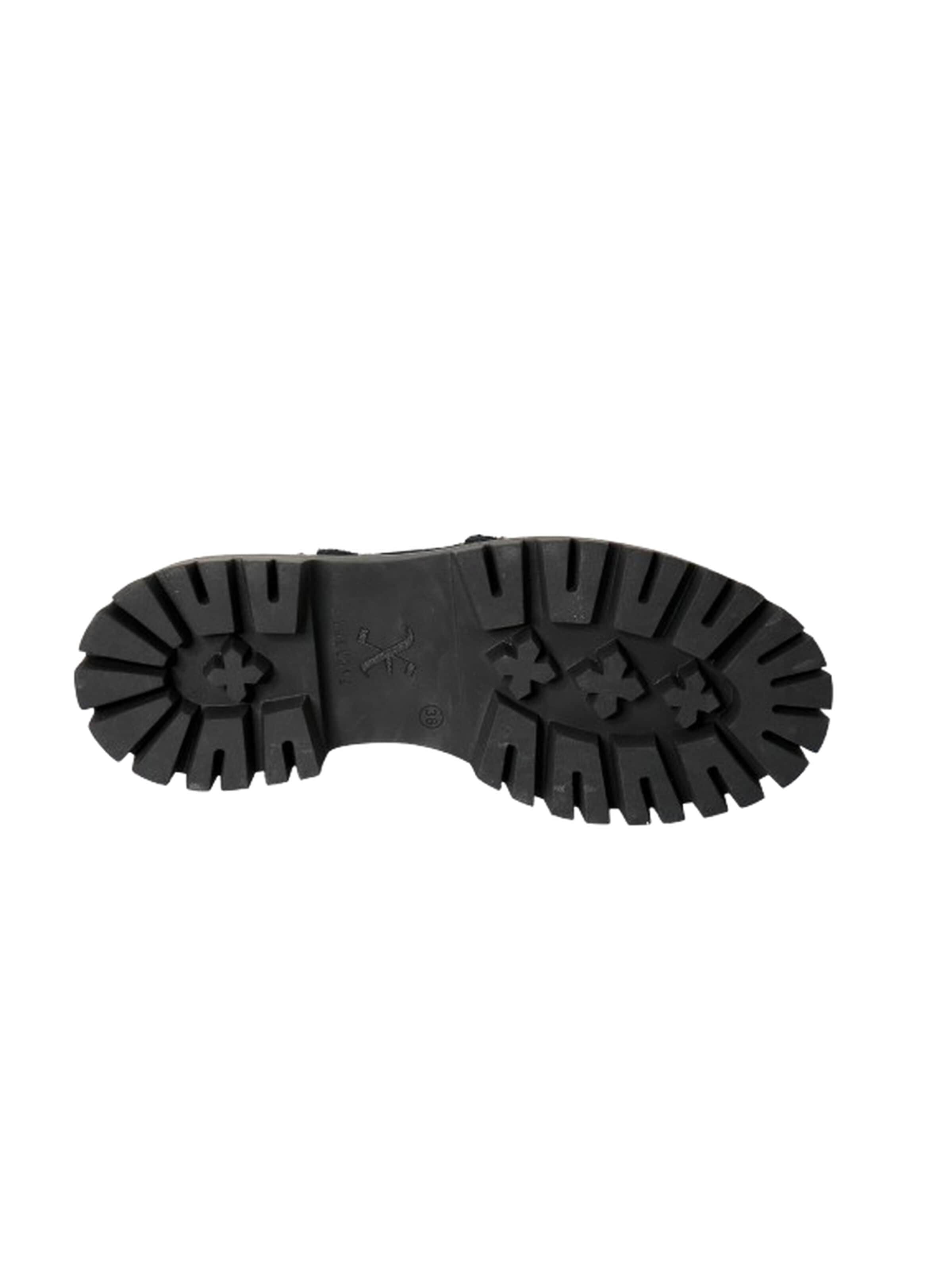 Yoxeone Moccasins 'MONK WILD' in Black