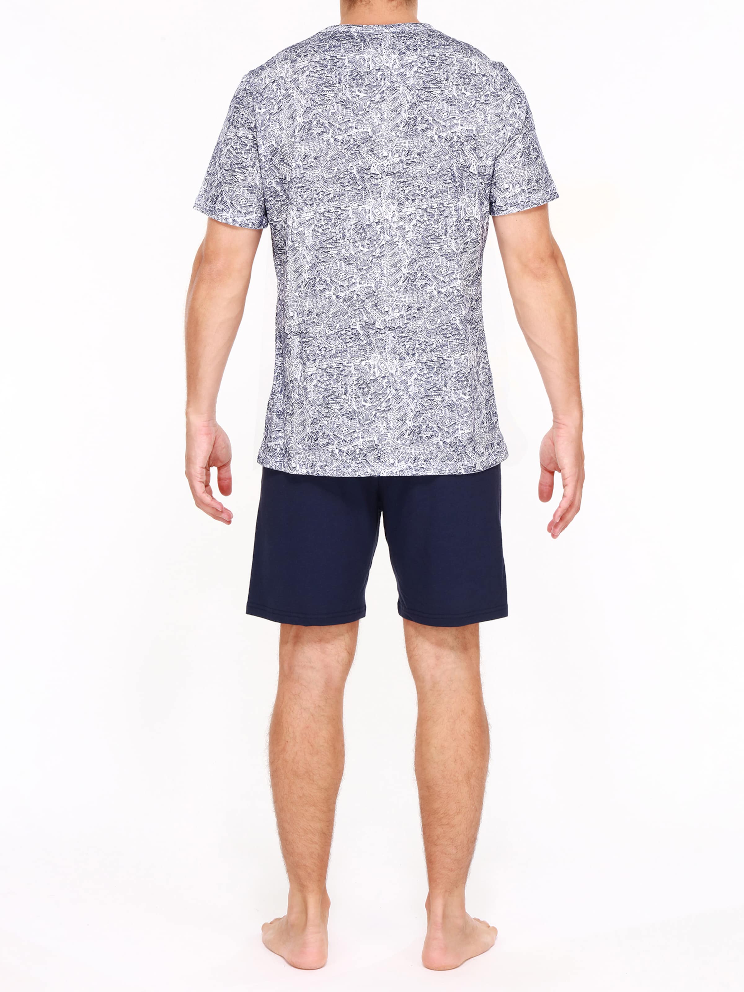Männer Wäsche HOM Short Sleepwear in Nachtblau - AB42300 Männer Wäsche HOM Short Sleepwear in Nachtblau - AB42300