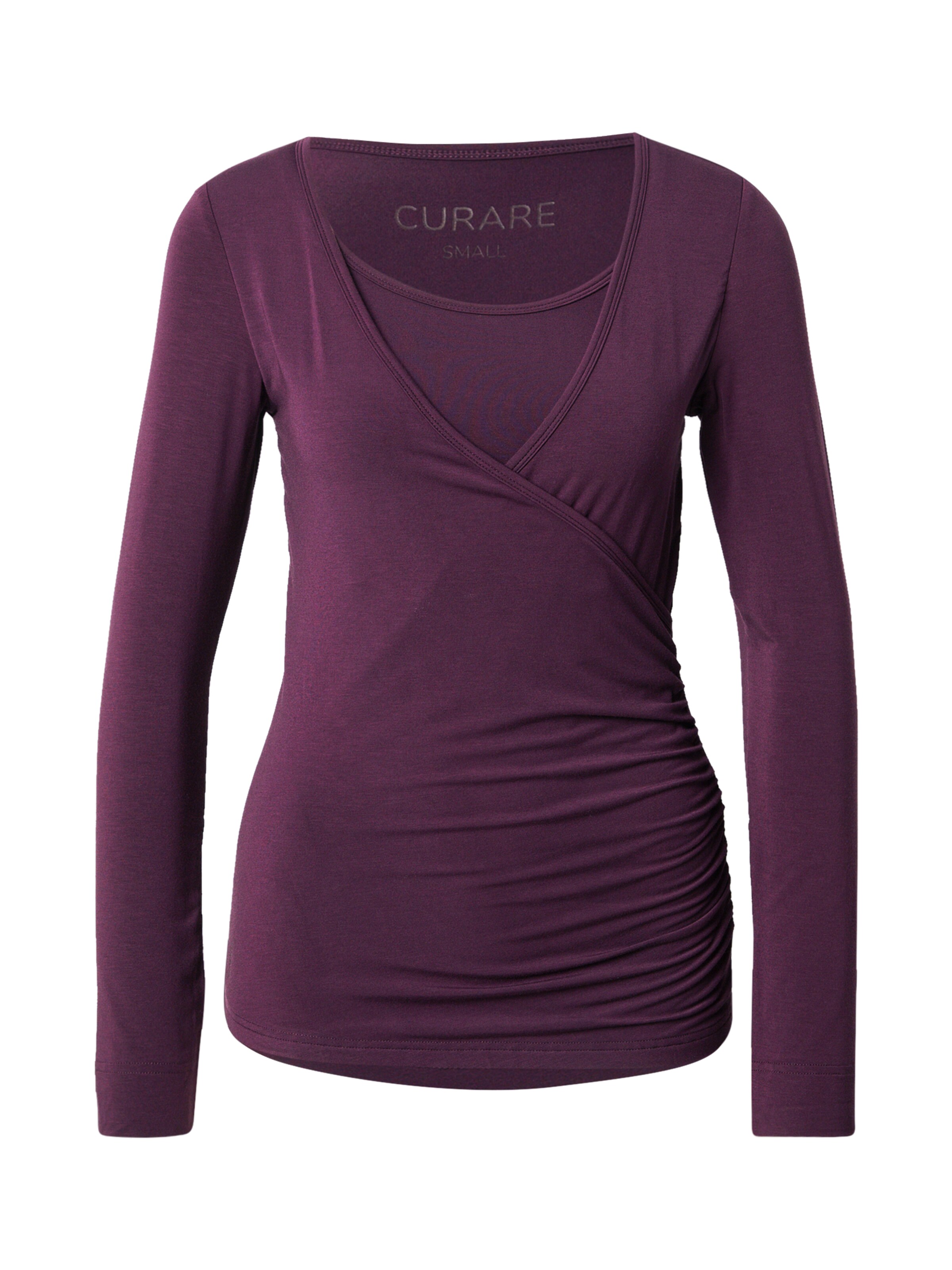 CURARE Yogawear Koszulka funkcyjna 'Flow' w kolorze fioletowy: przód