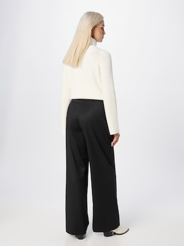 2NDDAY Wide leg Pleated Pants 'Mille' in Black