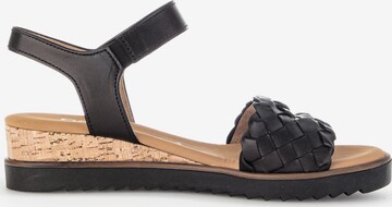 GABOR Sandals in Black