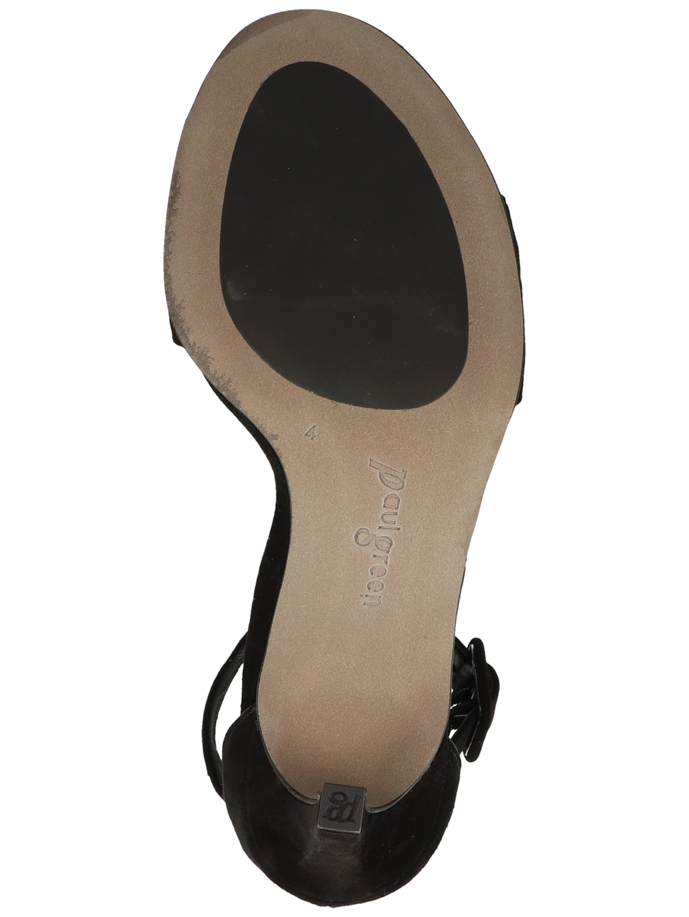 Paul Green Sandale in Schwarz