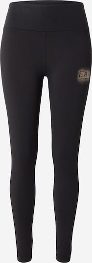 EA7 Emporio Armani Leggings em bege / preto, Vista do artigo