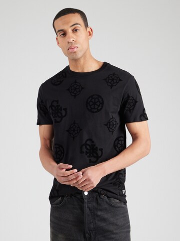 GUESS Shirt in Black: front