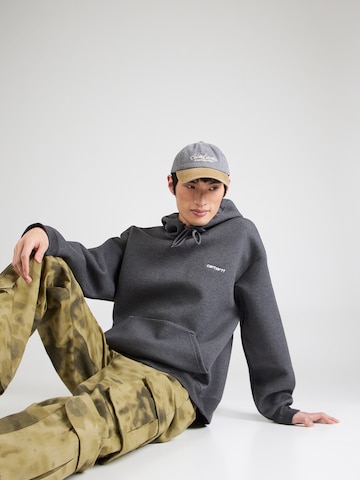 Carhartt WIP Collegepaita 'Alda' värissä musta: etupuoli