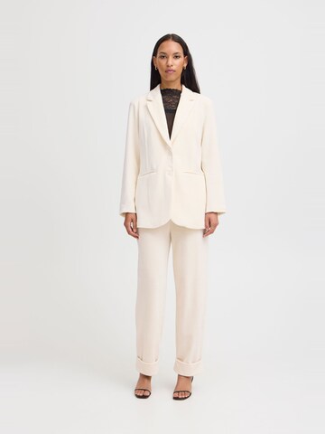 ICHI Blazer 'Tamara' in Beige