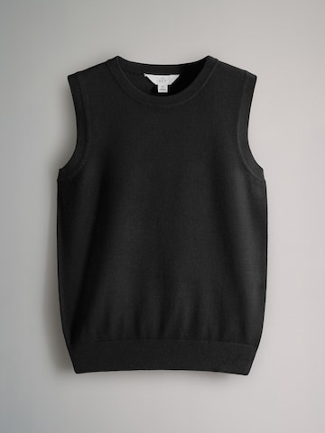 The Set Gebreid vest in Zwart