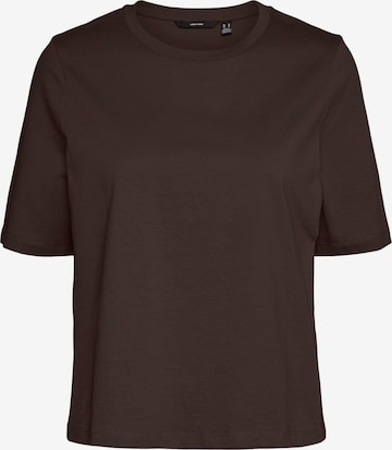 VERO MODA Shirt 'Molly' in Brown: front