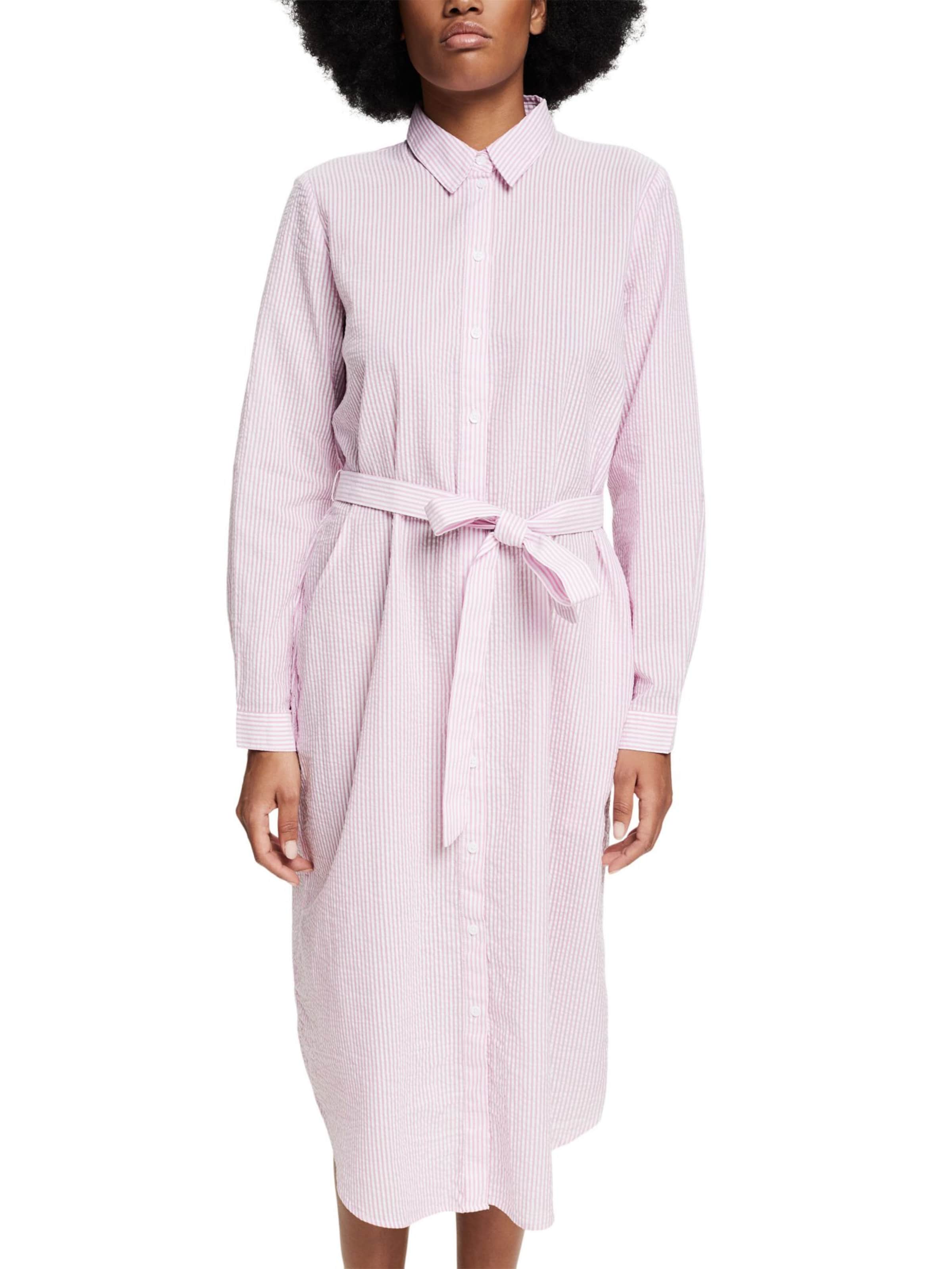Frauen Große Größen ESPRIT Blusenkleid in Pink - BY62748 Frauen Große Größen ESPRIT Blusenkleid in Pink - BY62748