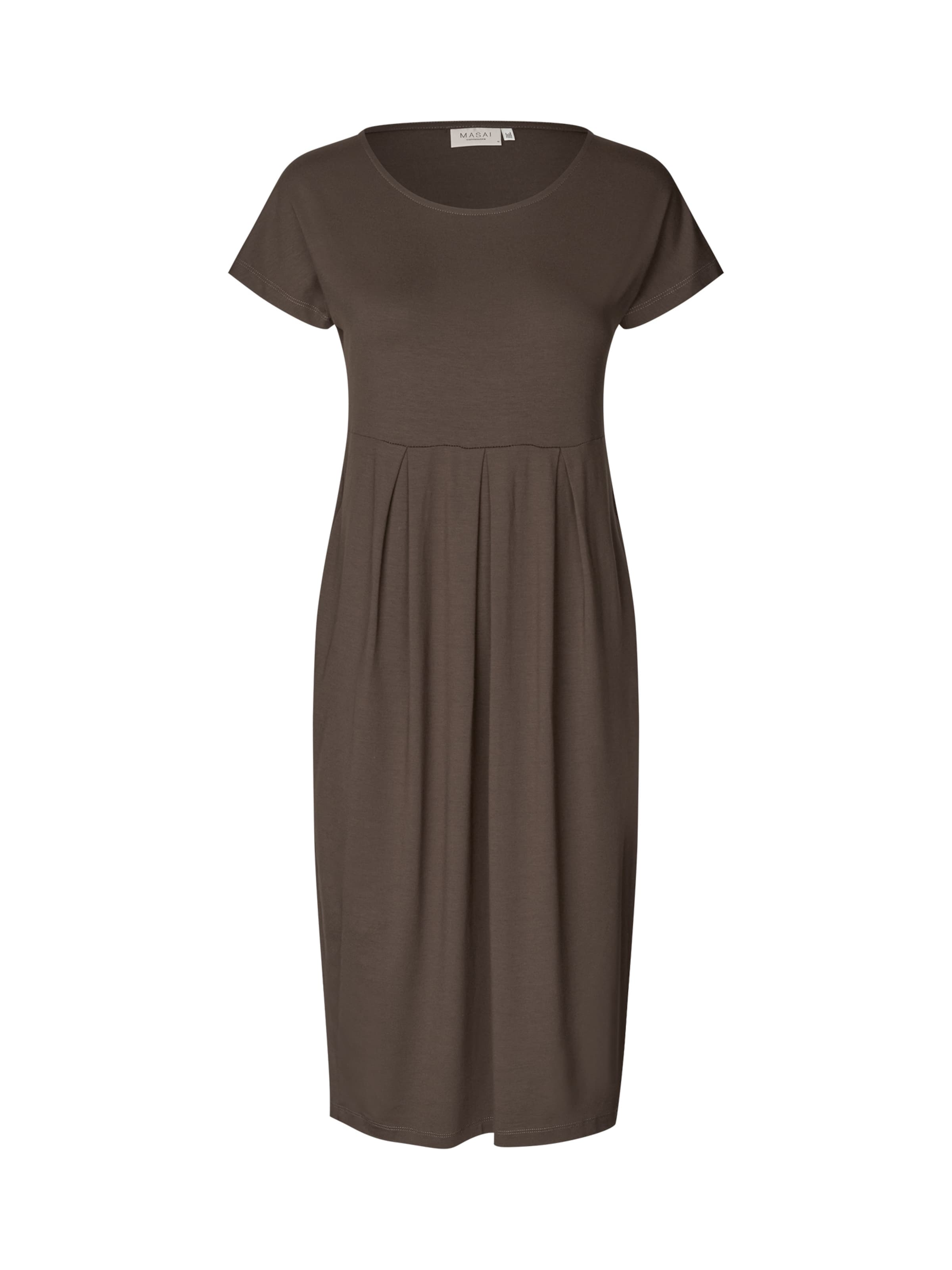 Robe 'Olnia' Masai en marron : devant