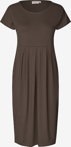 Robe 'Olnia' Masai en marron : devant