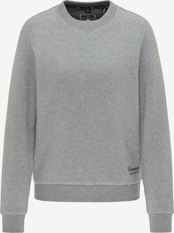 DreiMaster Maritim Sweatshirt in Grey: front