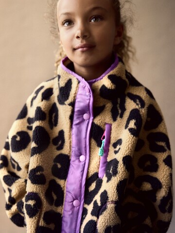 Next Fleece Jacket in Brown