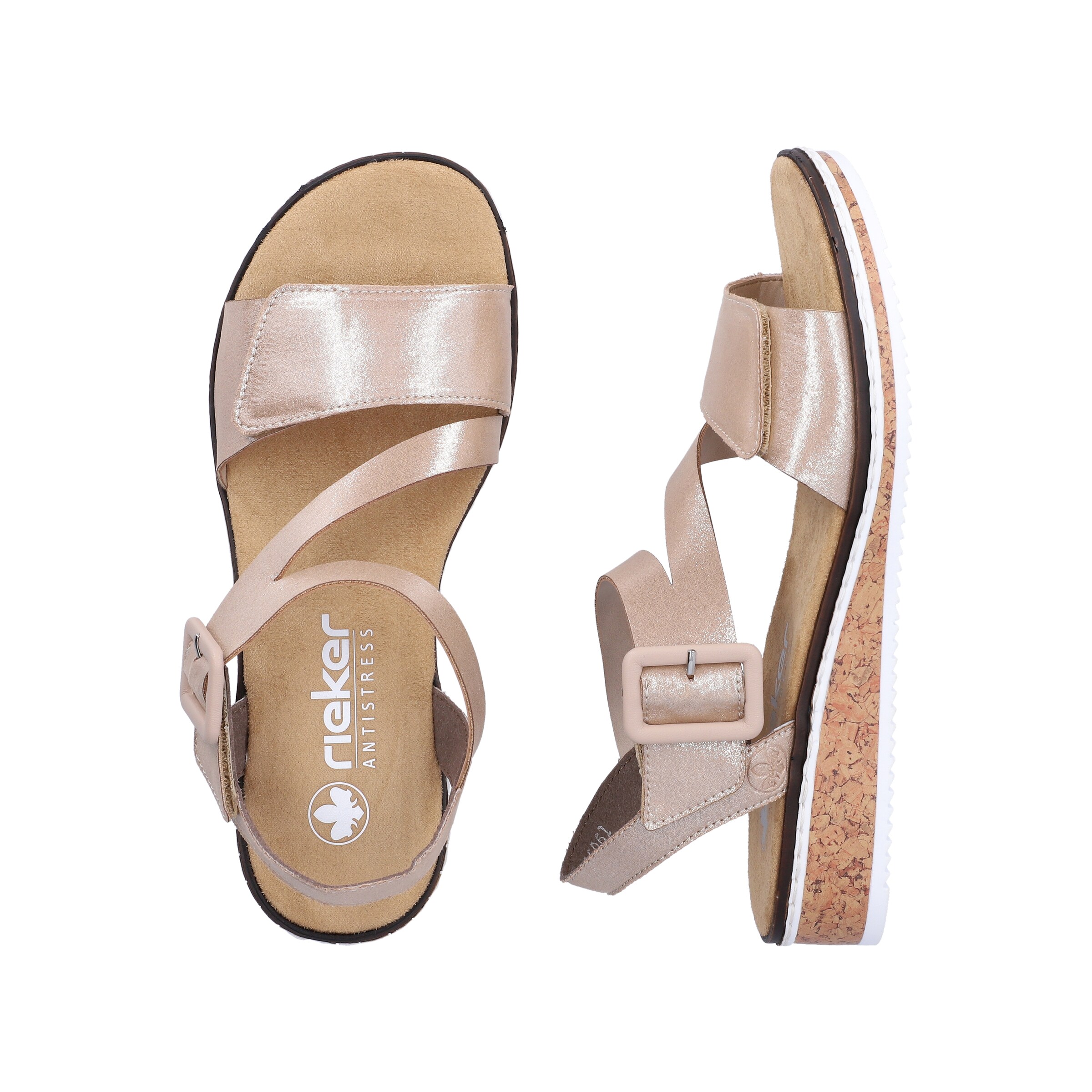 Sandales Rieker en beige