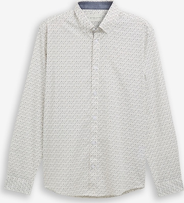 TOM TAILORRegular Fit Košulja - bijela boja: prednji dio